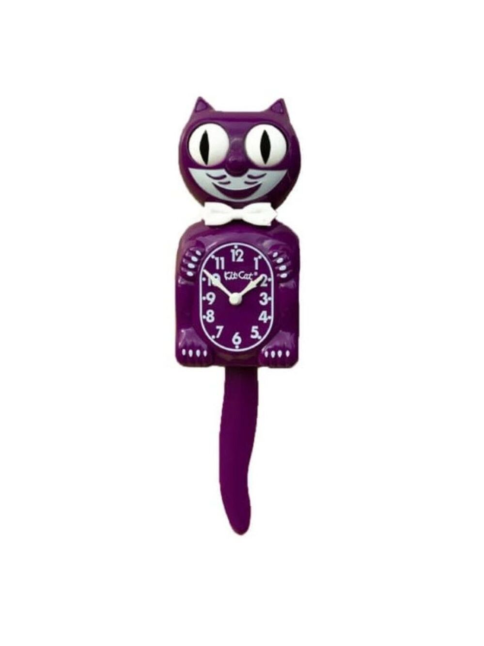 Boysenberry KIT-CAT CLOCK KAT KLOCK - Picture 2 of 4